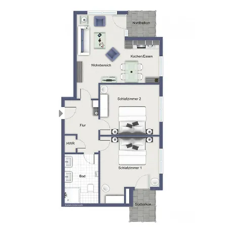 Hanse 313 Apartman *